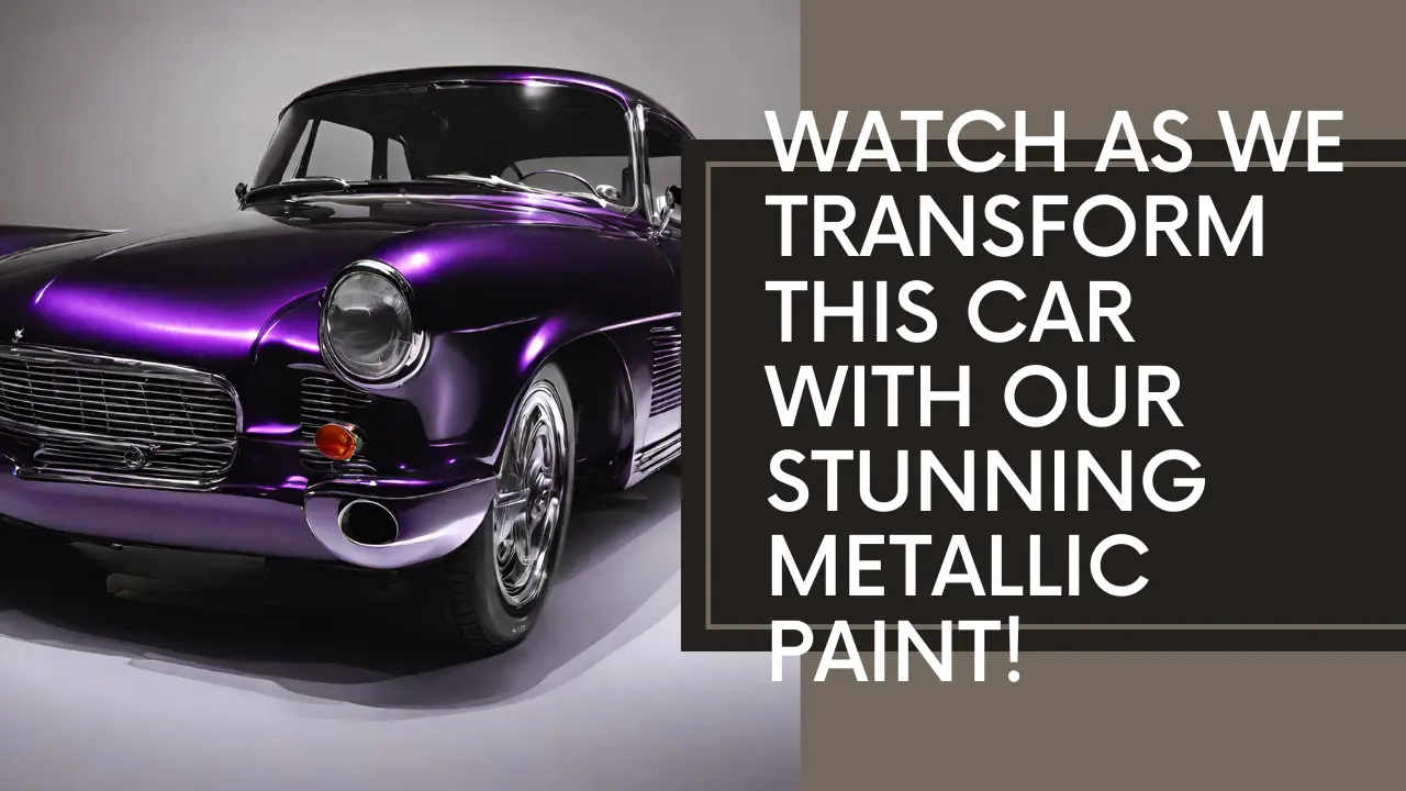 Dark Purple-Black Metallic Car Paint